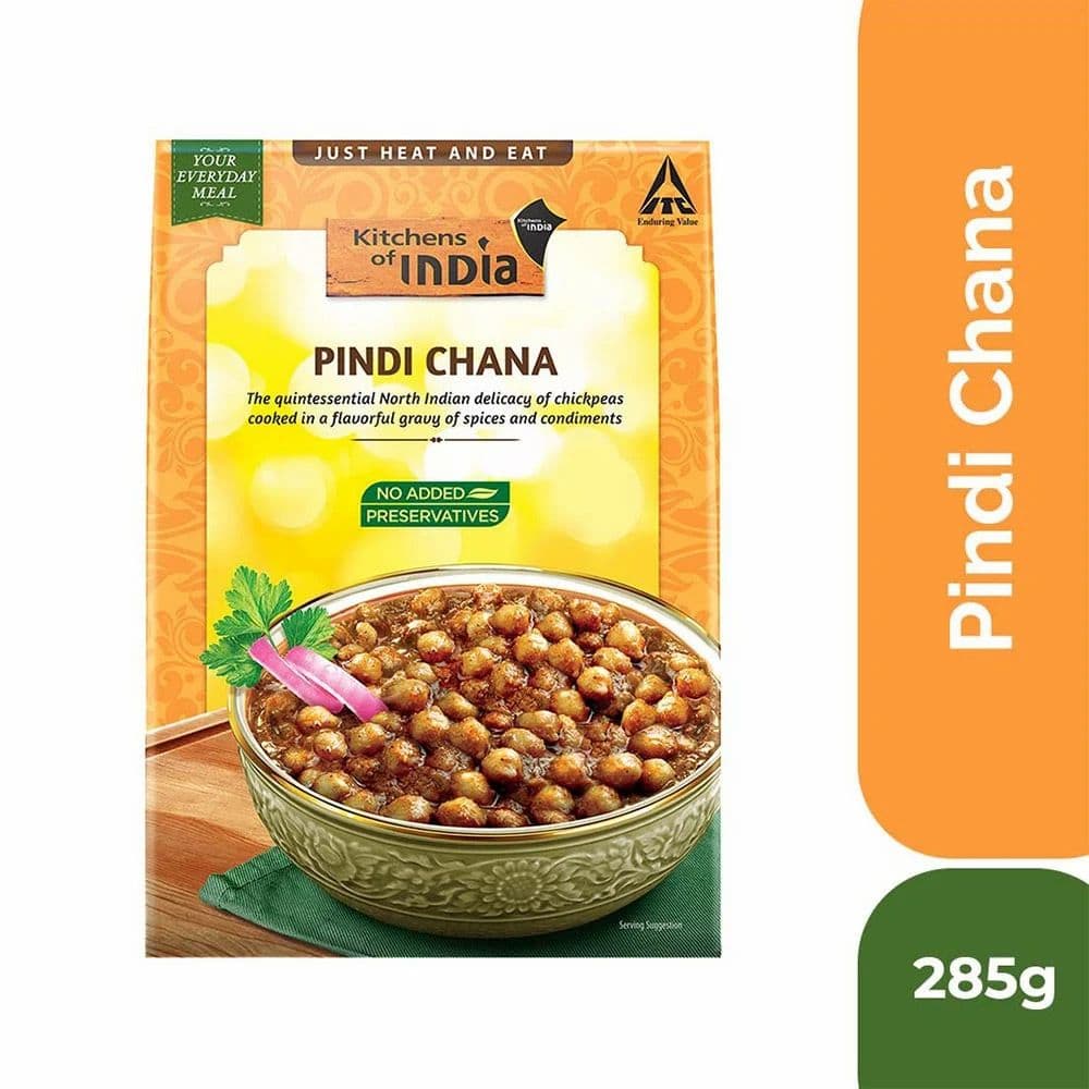 ITC PINDI CHANA READY TO EAT, 285 Gm, Packaging Type: Packet