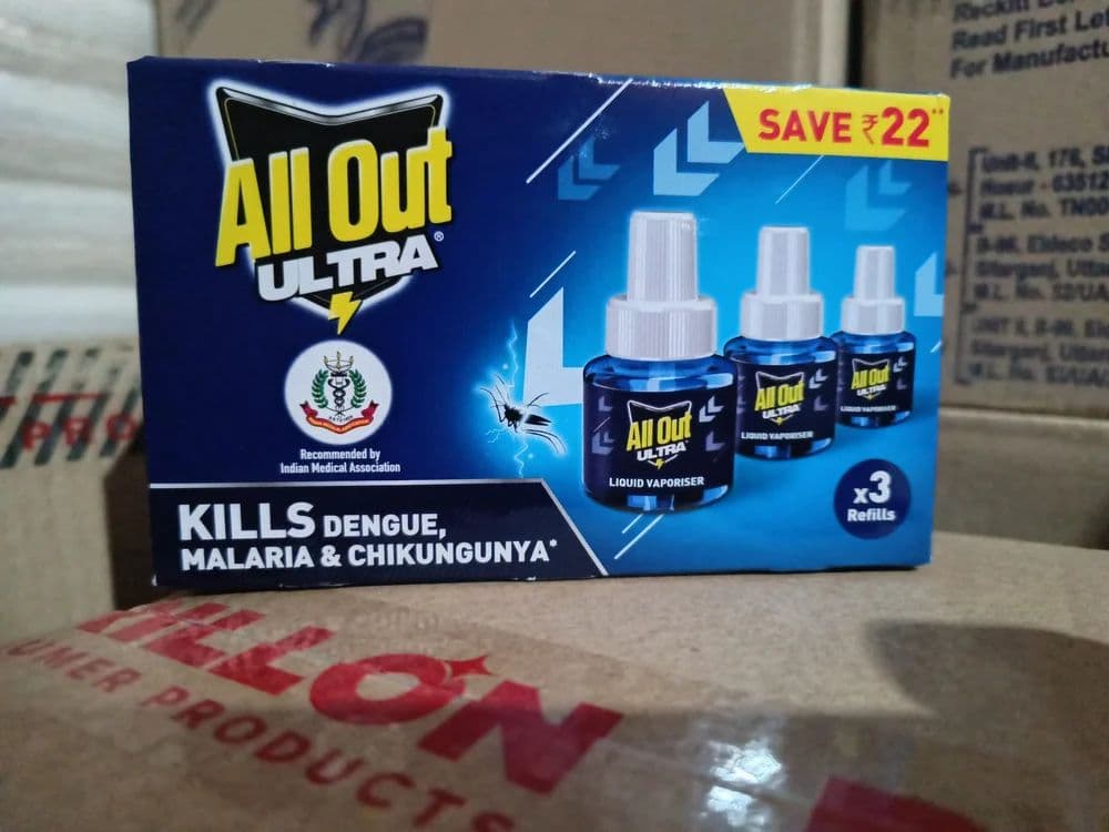 ALL OUT TRIPPLE PACK MRP 233