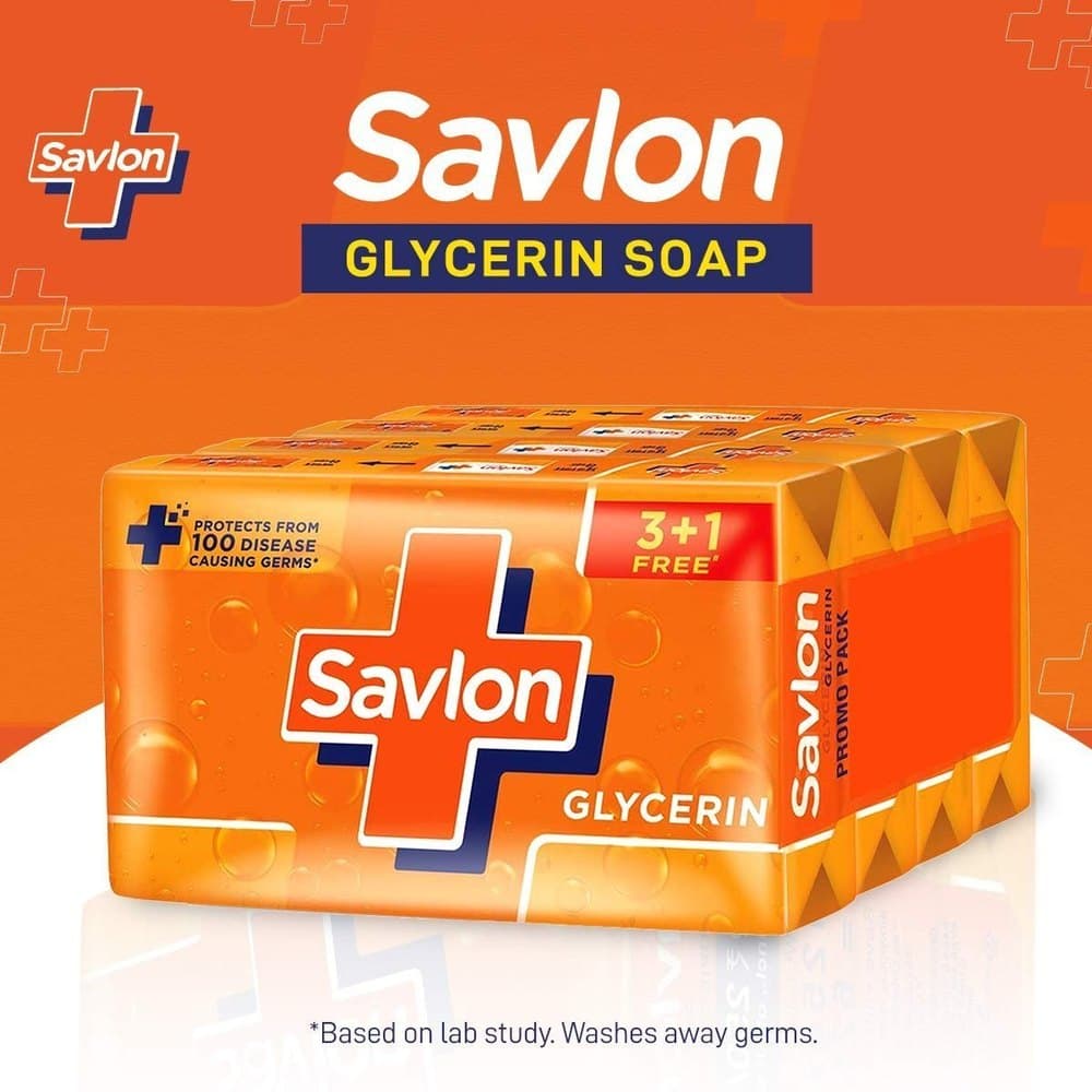 125g Savlon Glycerine Soap B3G1 view 2