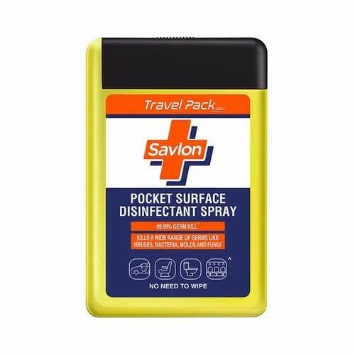Plastic 17ml Savlon Pocket Surface Disinfectant Spray view 4