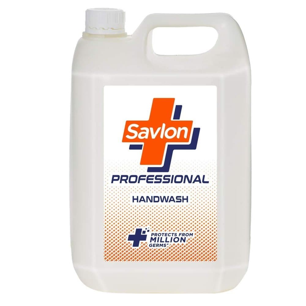Liquid Savlon Professional Hand Wash 5 Litre, Packaging Type: Can