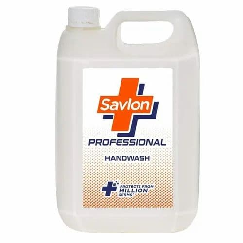 Liquid Savlon Professional Hand Wash 5 Litre, Packaging Type: Can view 3