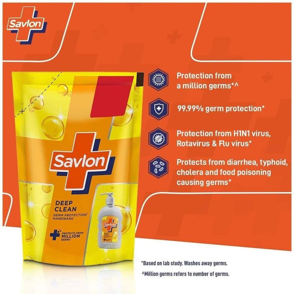 Savlon Deep Clean Hand Wash 175ml view 2