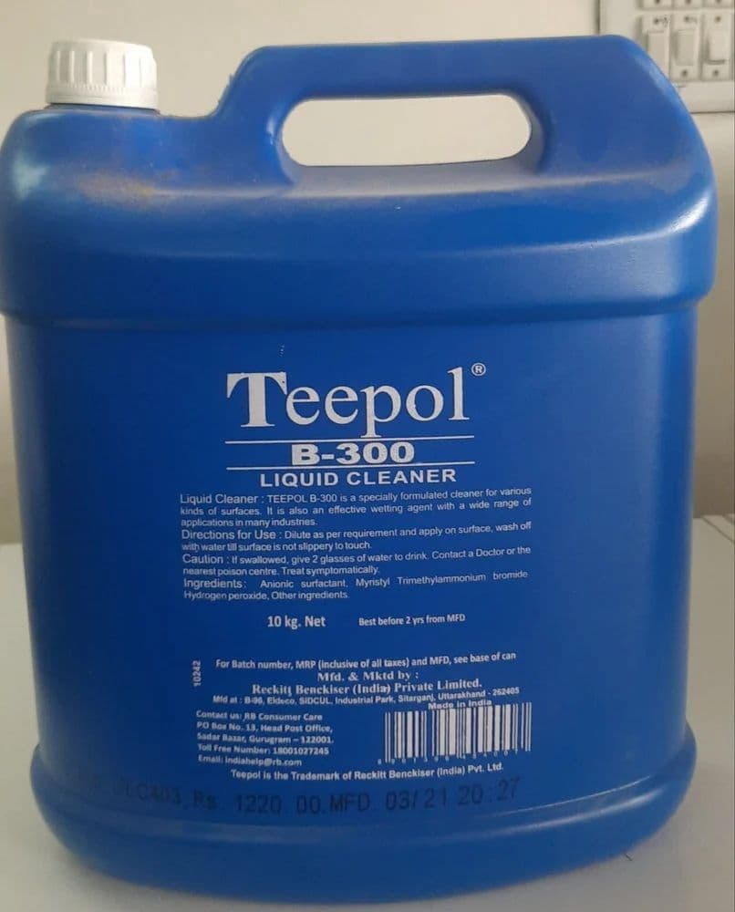 Teepol B 300 Liquid Cleaner, 10 L