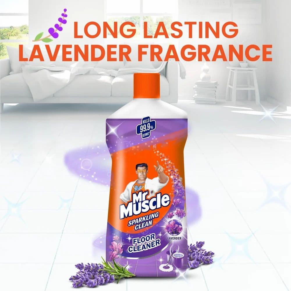 MR MUSCLE FLOOR CLEANER LAVENDER 1000 ML
