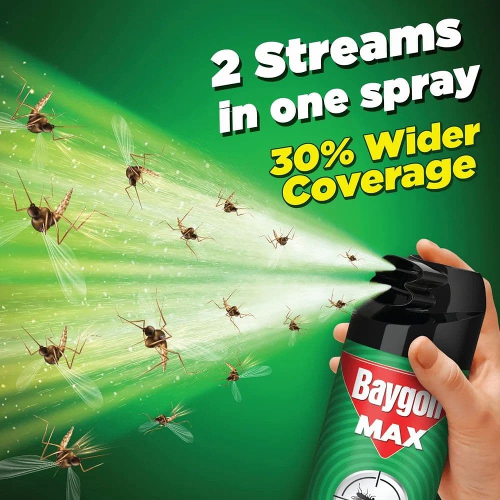 Baygon Mosquito Killer Spray 625 ml view 2