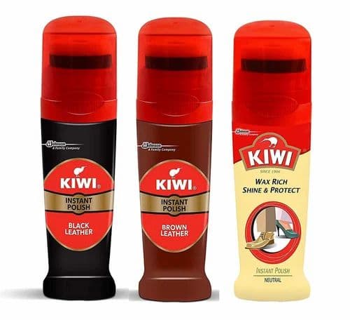 Kiwi Liquid Shoe Polish Black 75 Ml view 3