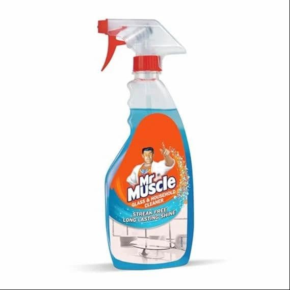 MR MUSCLE GLASS CLEANER 500 ML MRP 104